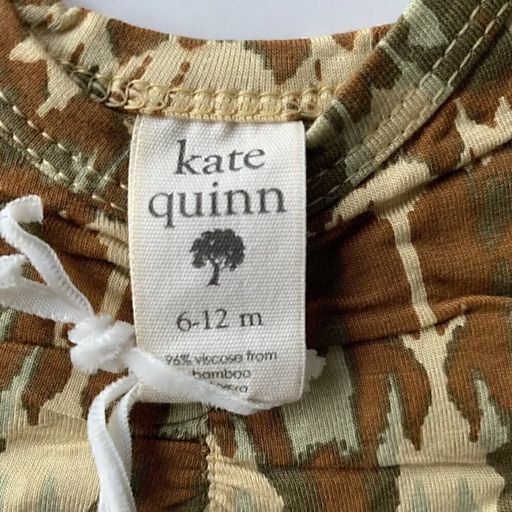 Kate Quinn Organics Ikat Girl Twirl Dress 6-12 Months